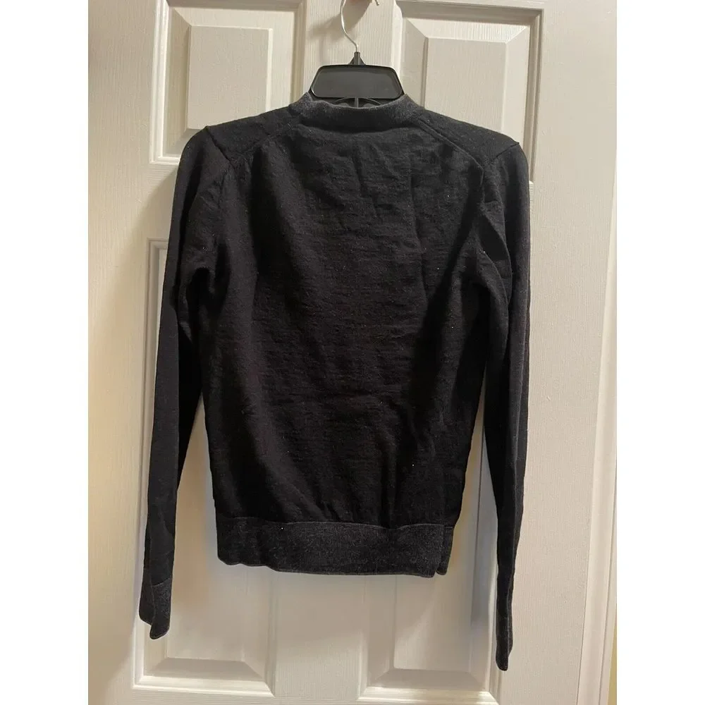 Michael Kors‎ Women's Size M Black Long Sleeve Pullover Soft Casual Sweater